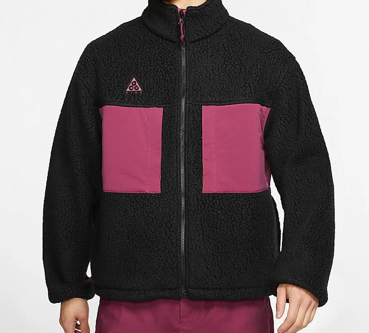Nike ACG Jackets Black Stand Collar