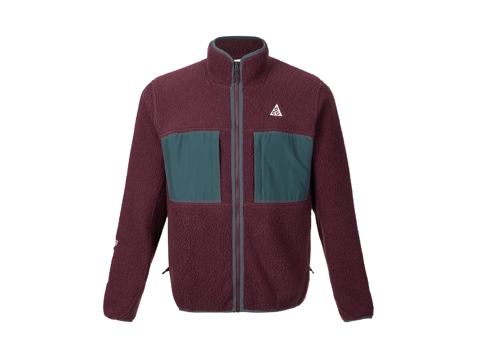 Nike ACG Jackets Dark Red Stand Collar