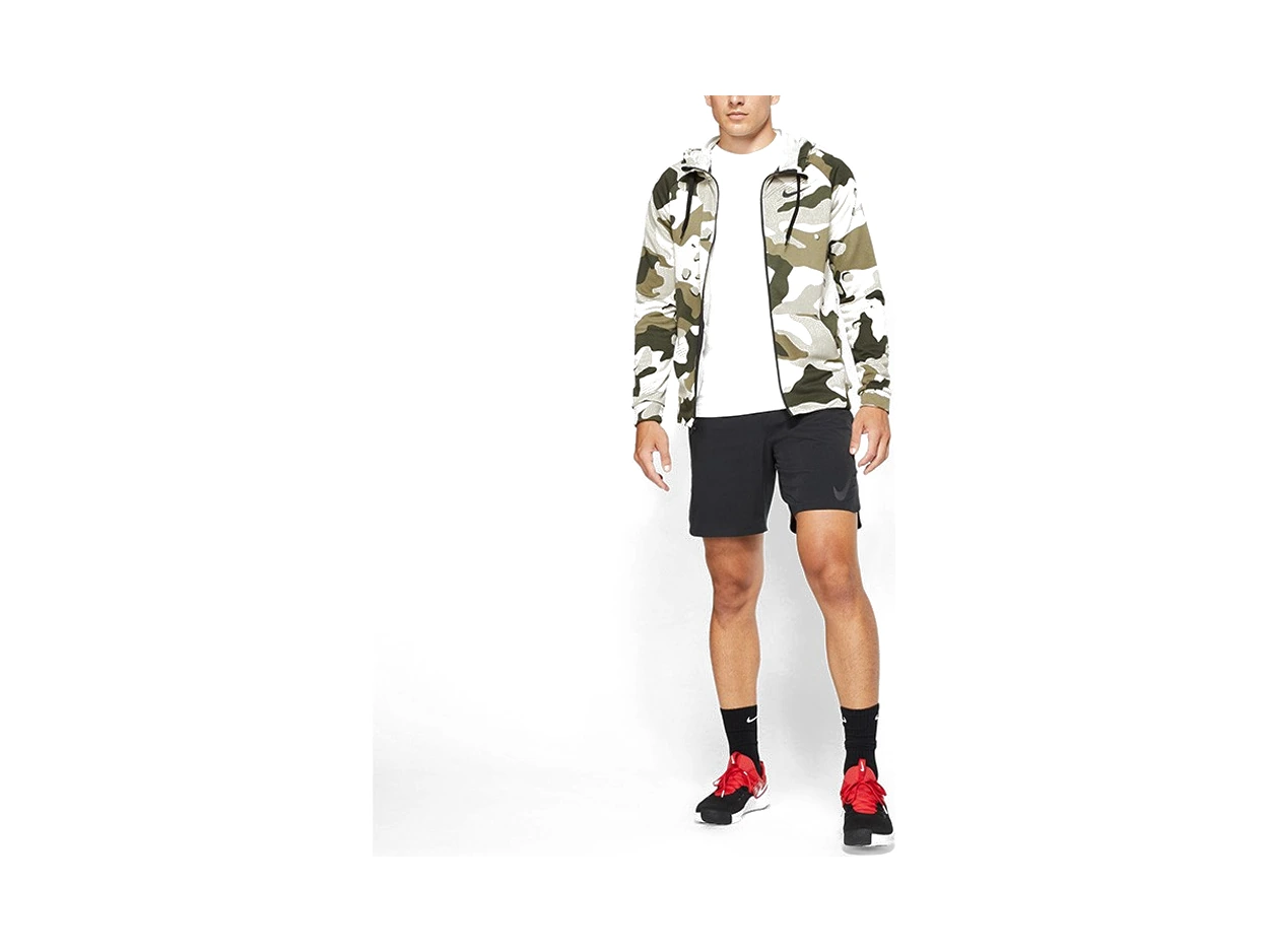 Nike Jackets Camouflage Hooded Moderate
