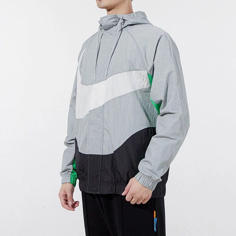 Nike Jackets Gray Hooded