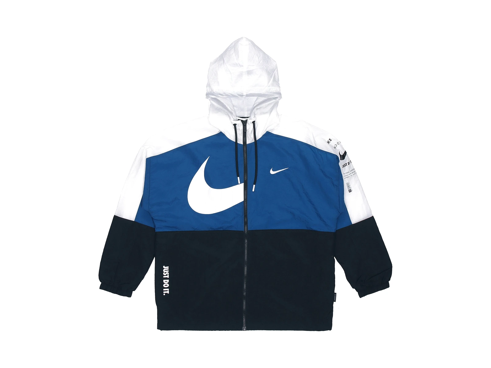 Nike Jackets Blue Hooded