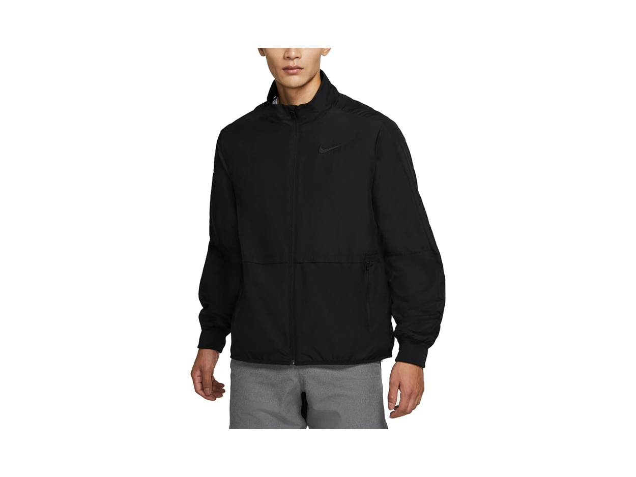 Nike Jackets Black Stand Collar Moderate
