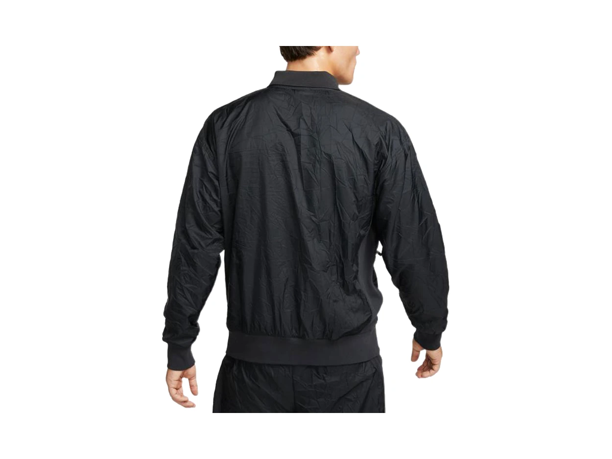 Nike Jackets Black Lapel Moderate