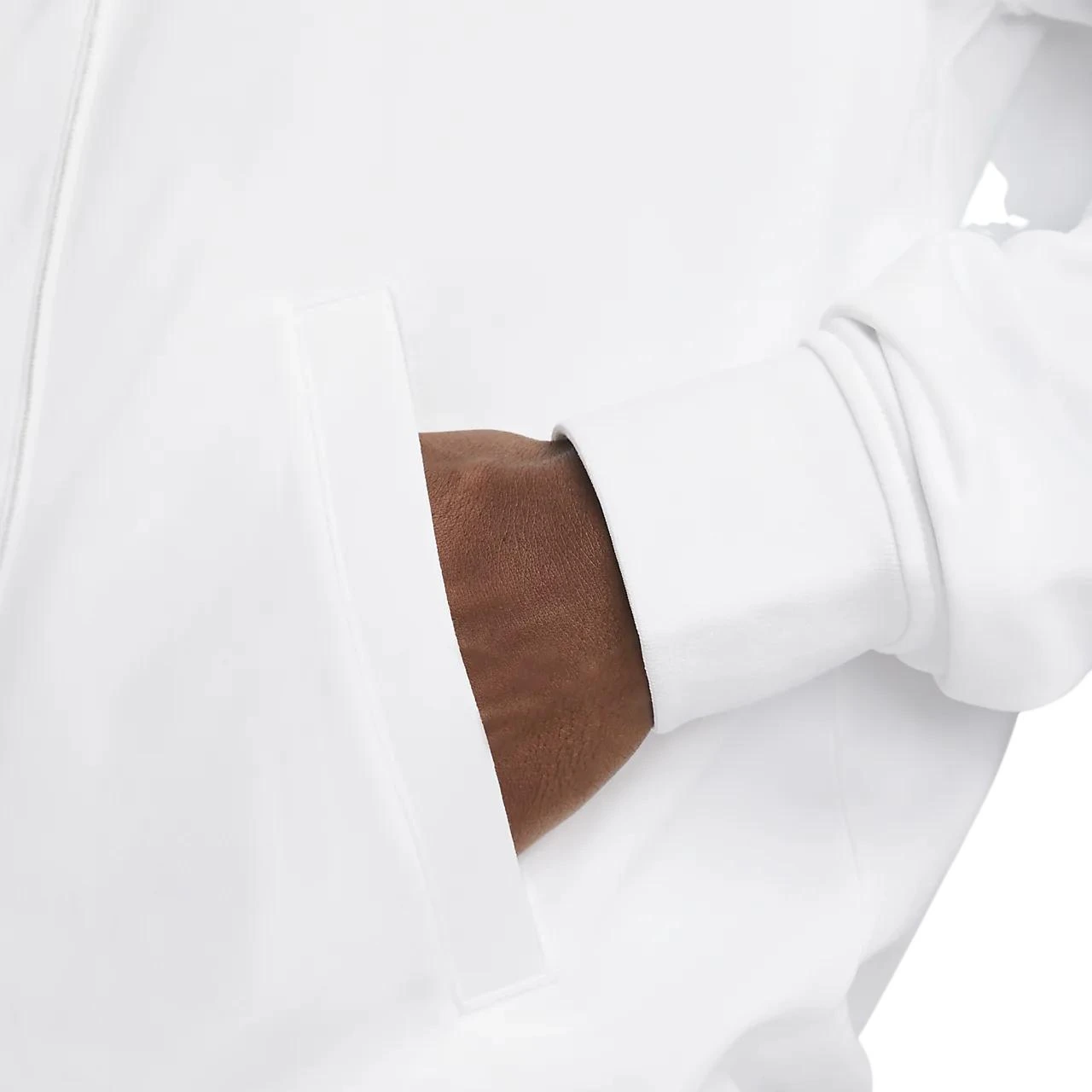 Nike Jackets White Stand Collar Moderate