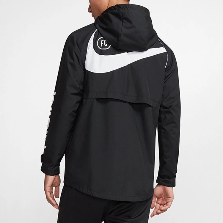 Nike Jackets Black Hooded Moderate Other