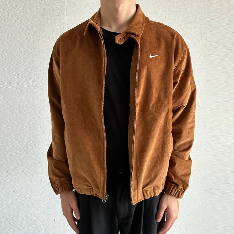 Nike Life Harrington Cord Jacket "Brown"