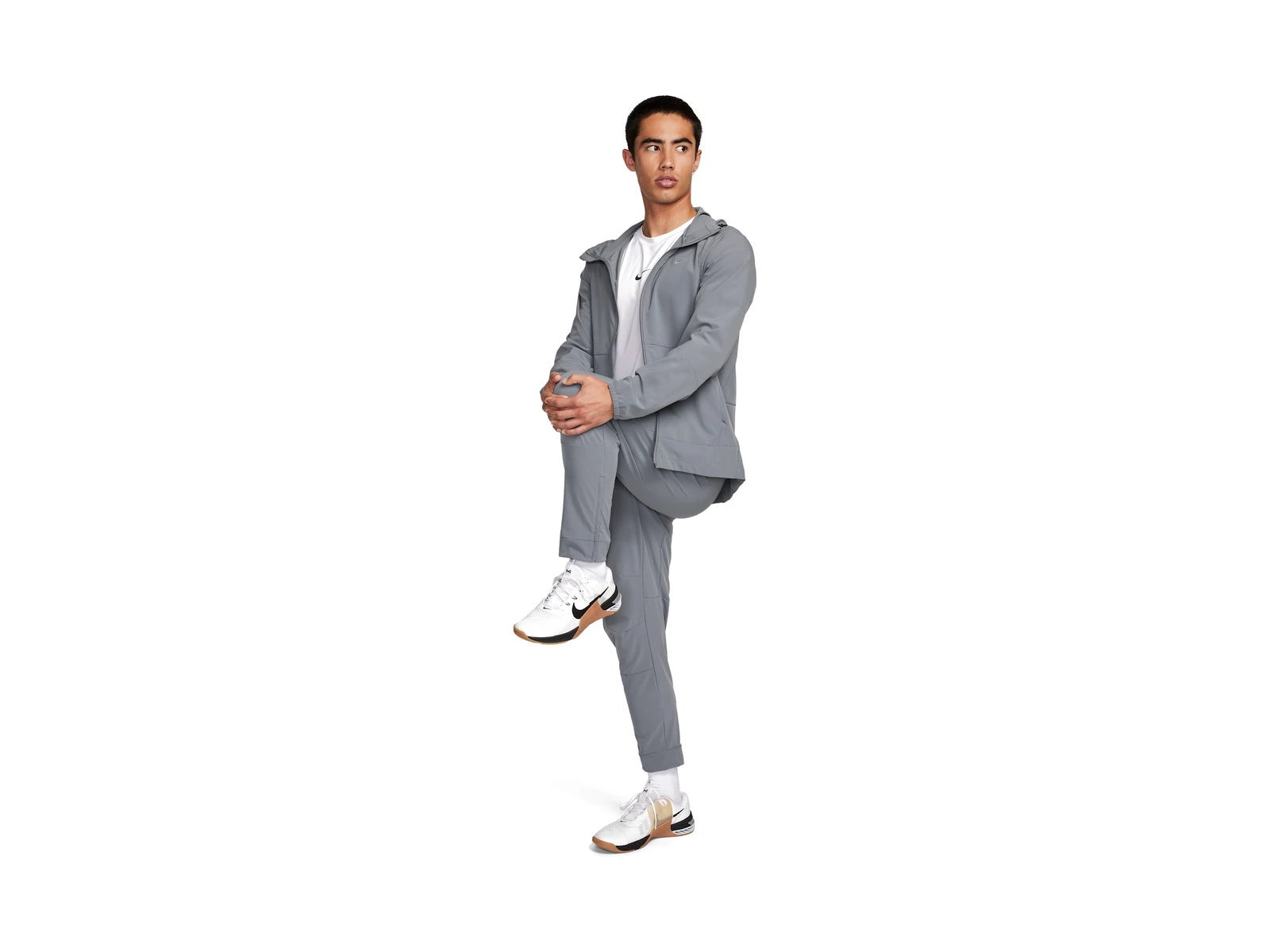 Nike Jackets Gray Hooded