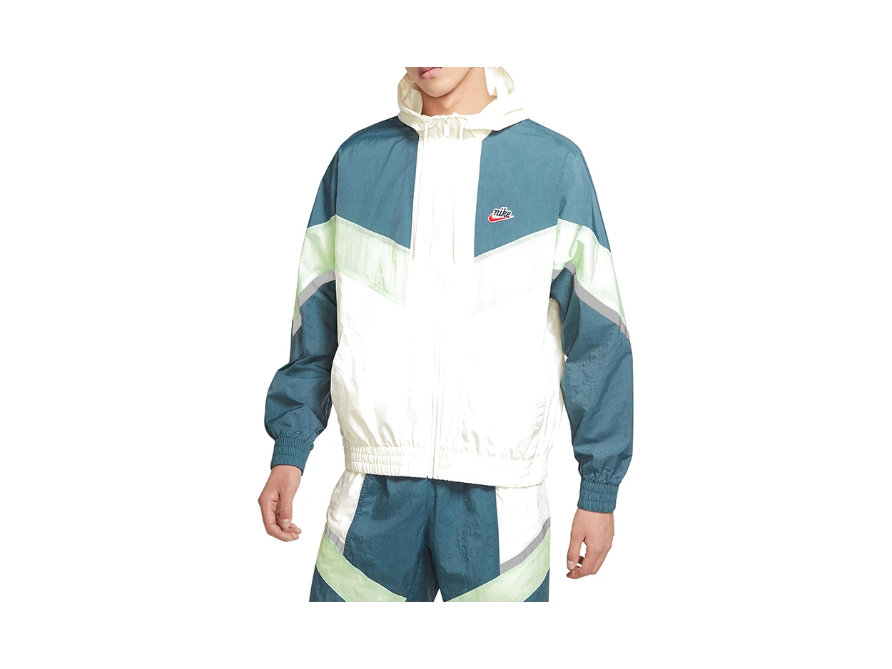 Nike Jackets Sail White Hooded