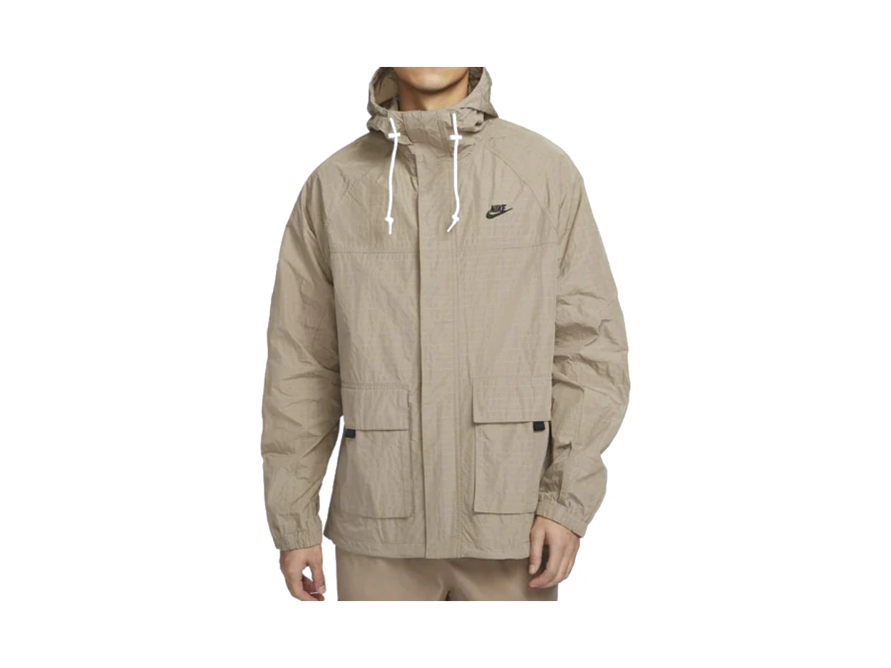 Nike Club Jackets & Coats Khaki