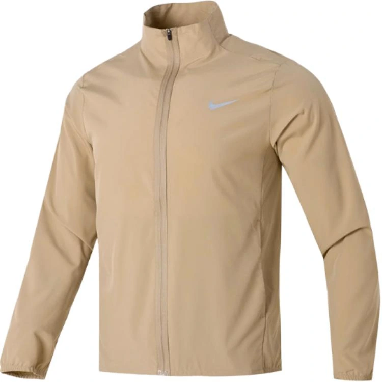 Nike Jackets Khaki Stand Collar Moderate