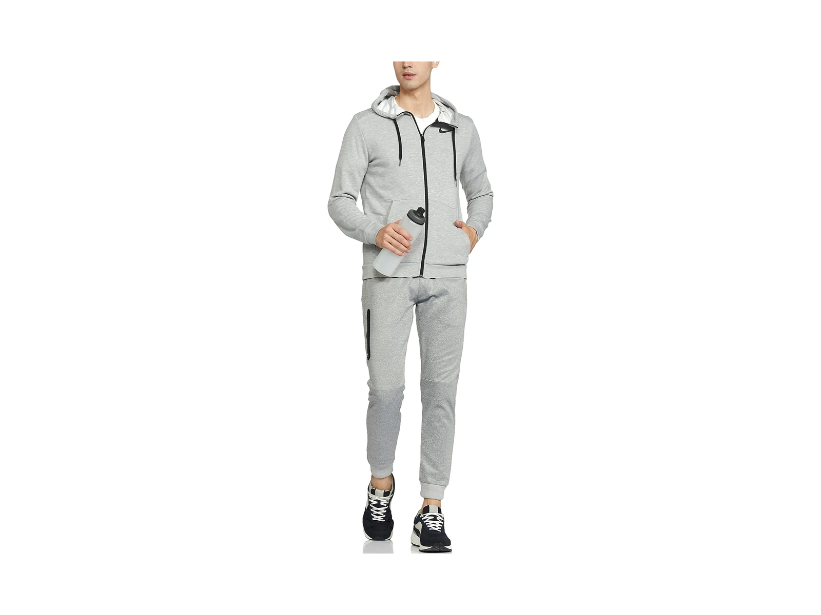 Nike Jackets Gray Hooded