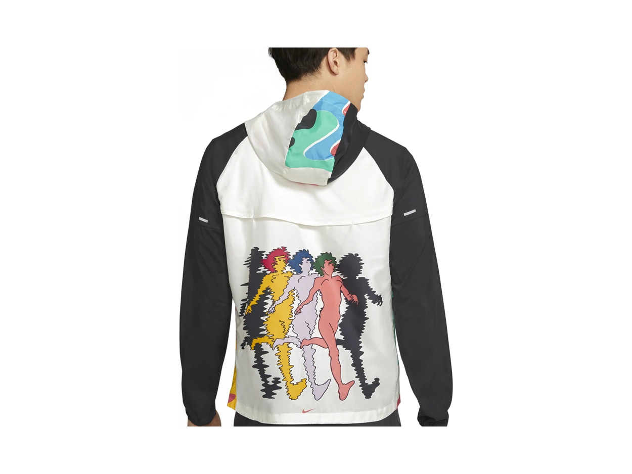 Nike Jackets White Hooded Moderate Other