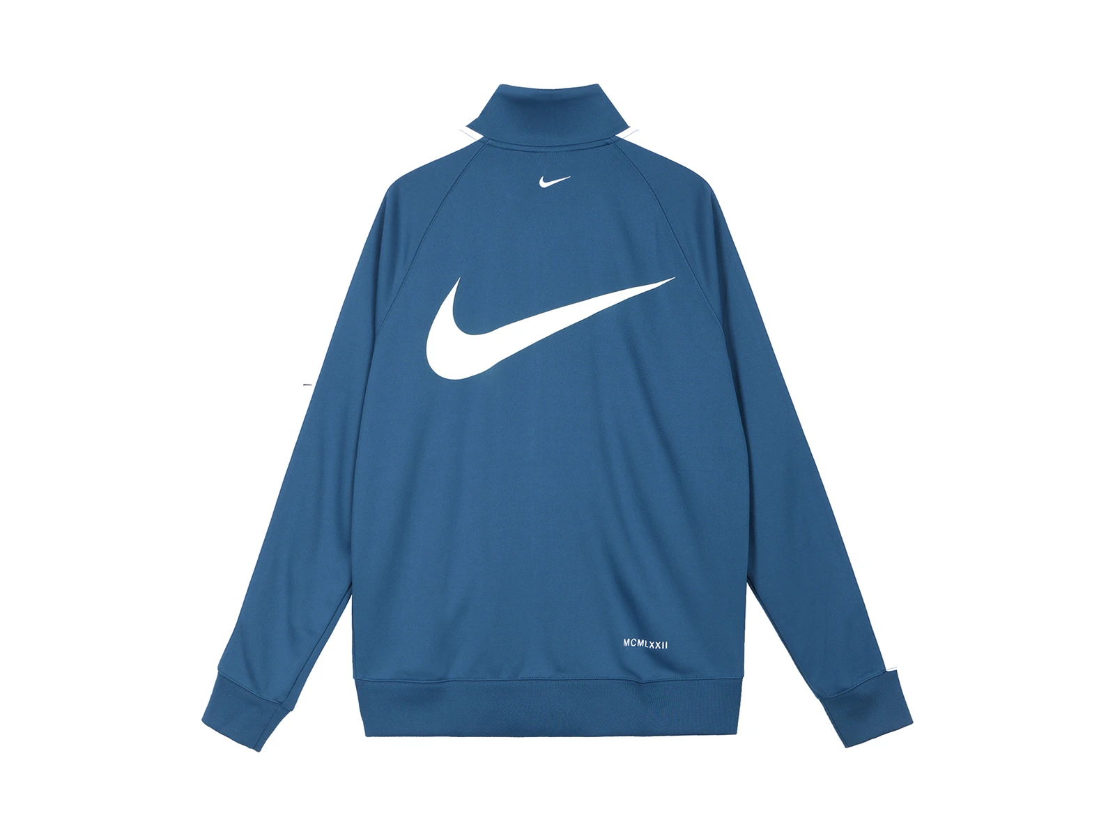 Nike Jackets Power Blue Stand Collar