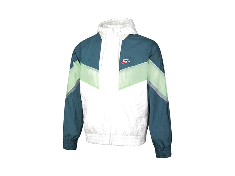 Nike Jackets Sail White Hooded