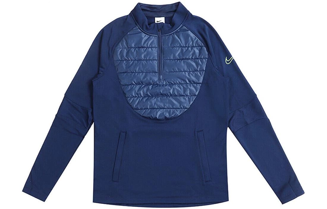 Nike Jackets Blue Stand Collar Moderate