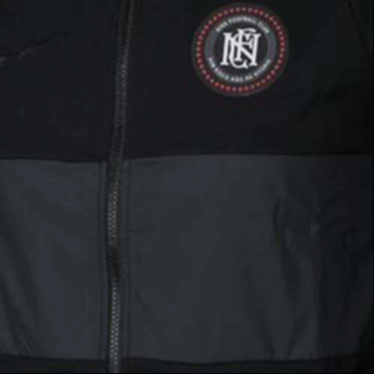 Nike Jackets Black Stand Collar Moderate