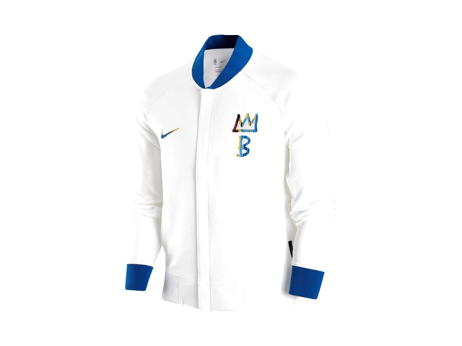 Nike Jackets White Baseball Collar