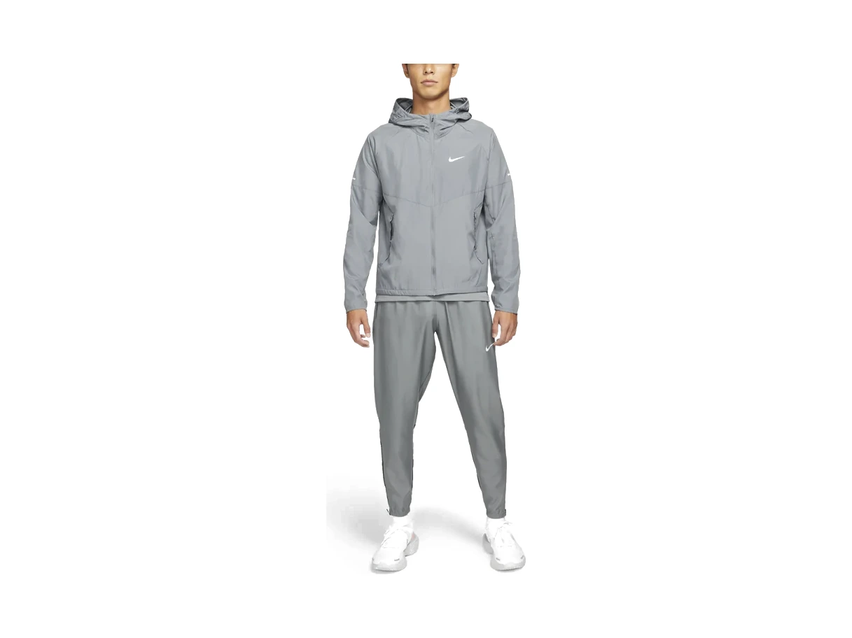 Nike Miler Jackets Gray Hooded