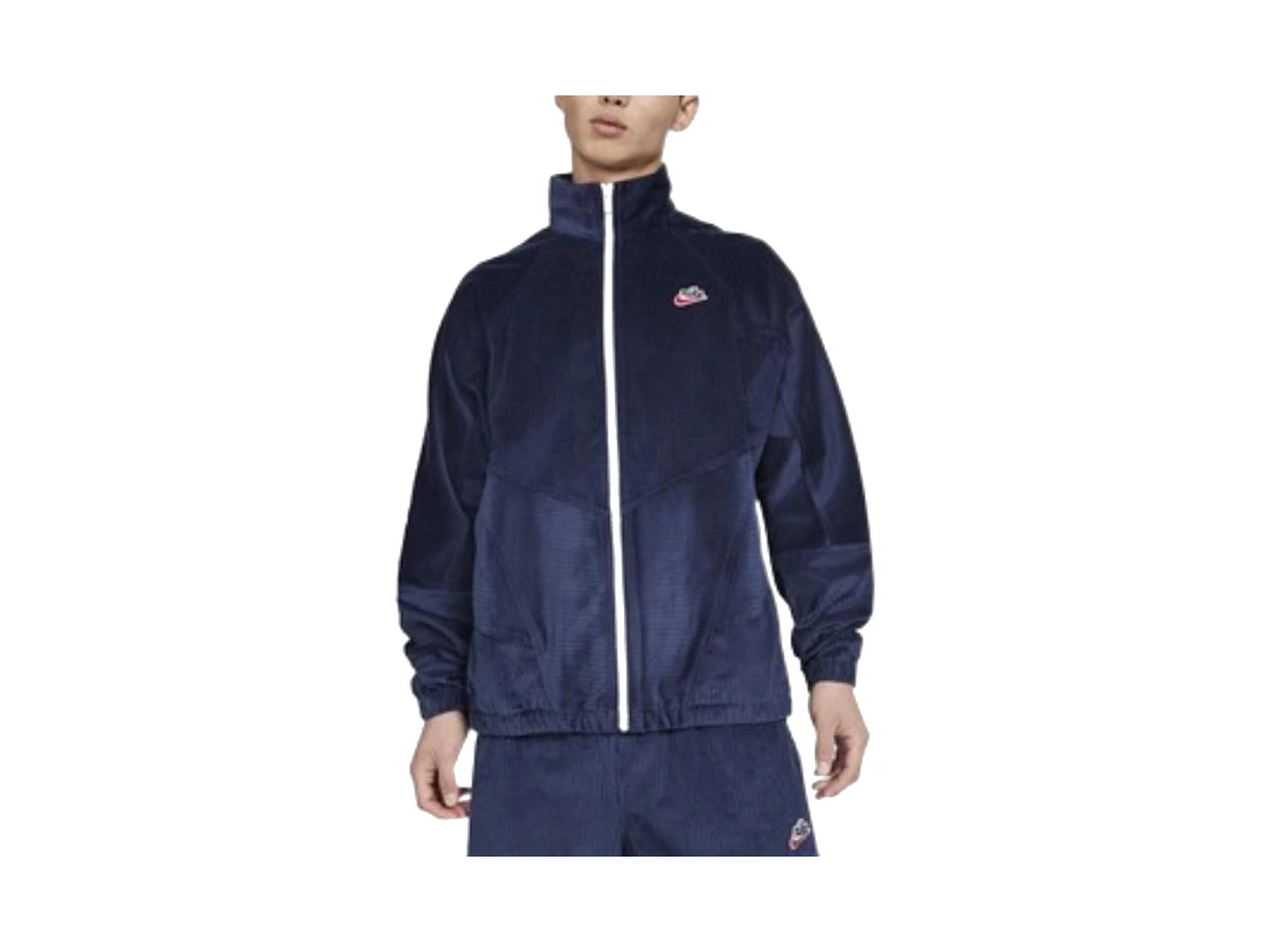 Nike Jackets Blue Stand Collar Moderate