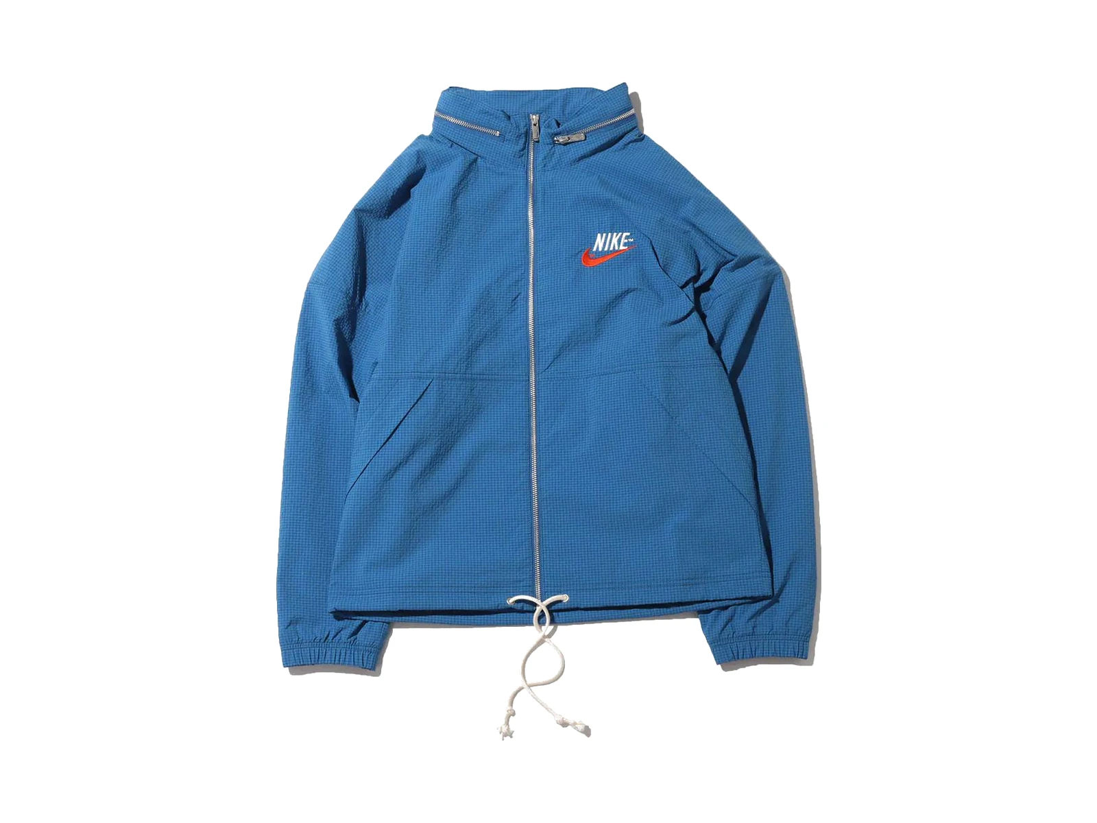 Nike Jackets Blue Stand Collar Moderate