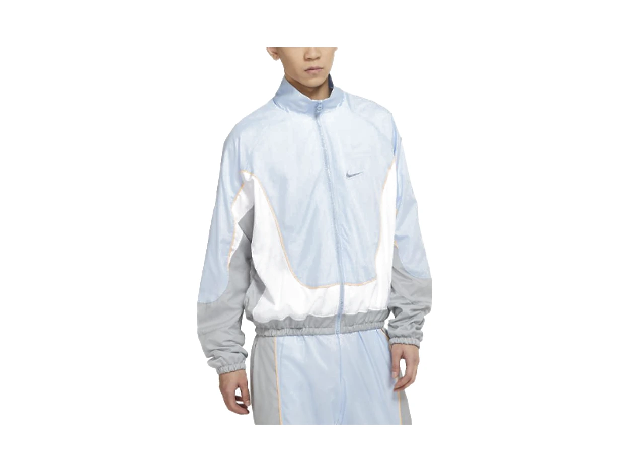 Nike Jackets Hydrogen Blue Stand Collar