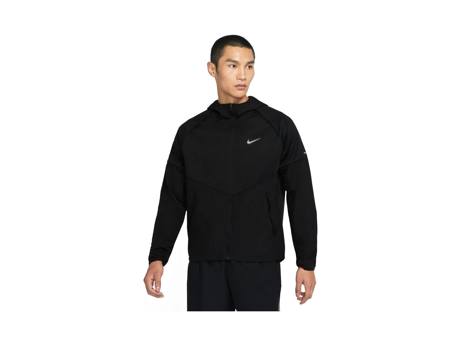 Nike Miler Jackets Black Hooded