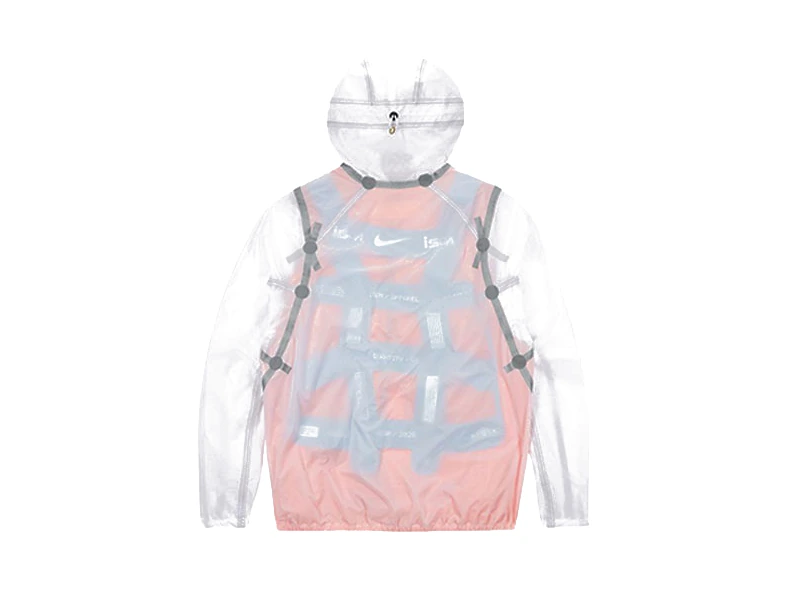 Nike Ispa Jackets White Hooded Moderate