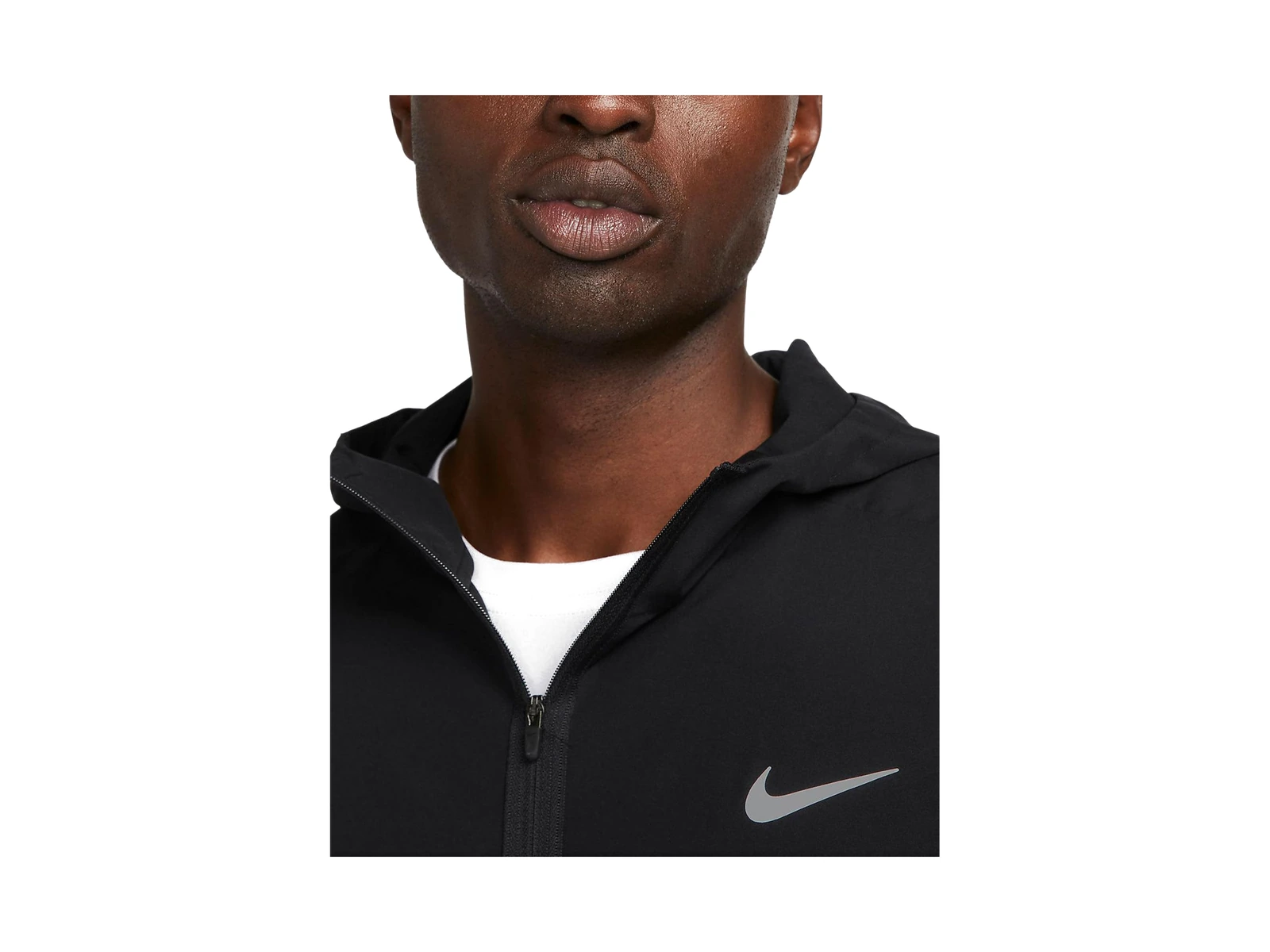 Nike Jackets Black Hooded Moderate Other
