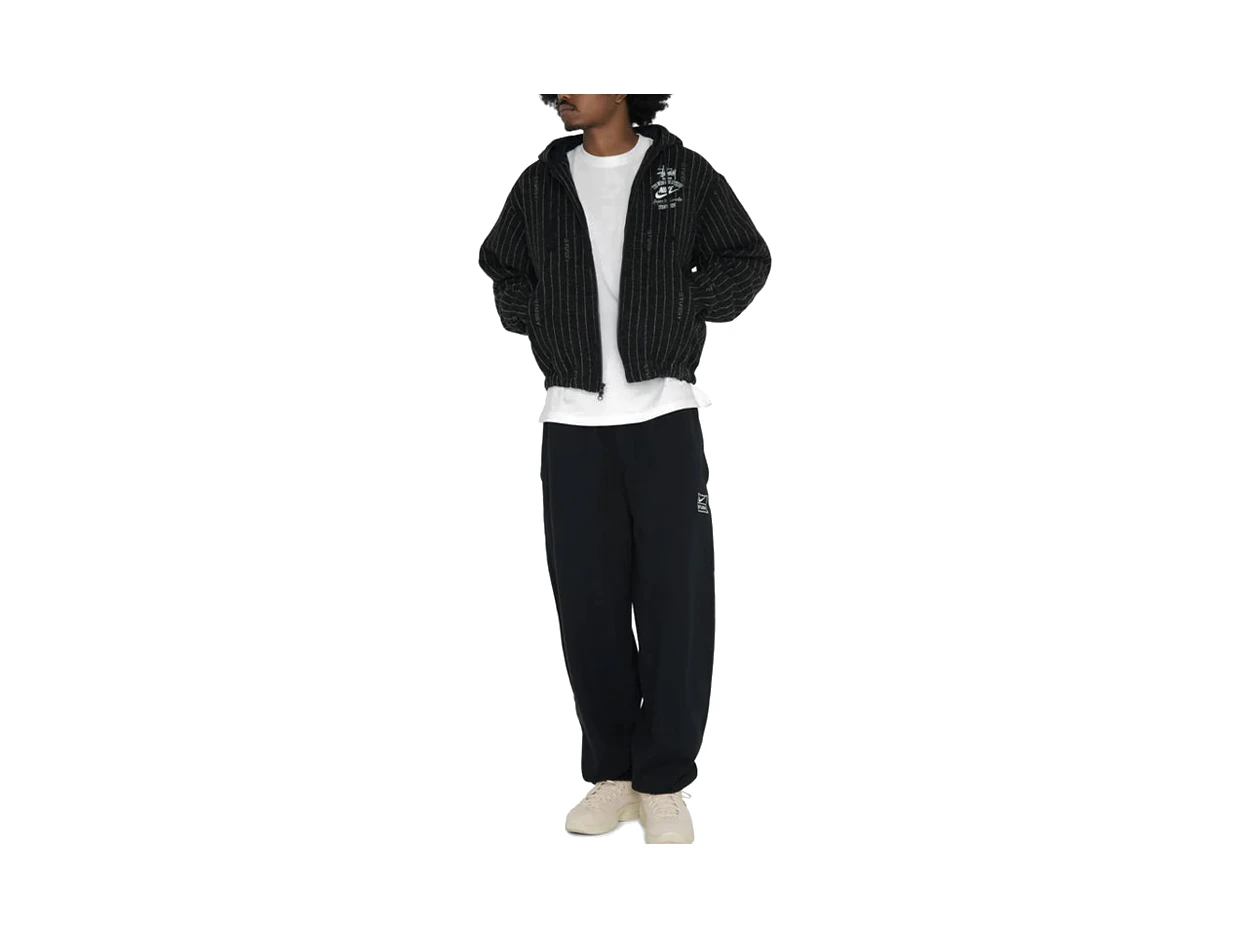 Nike x Stussy Striped Wool Jacket Asia