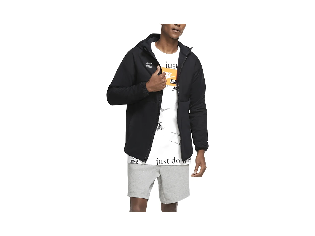 Nike Jackets Black Hooded
