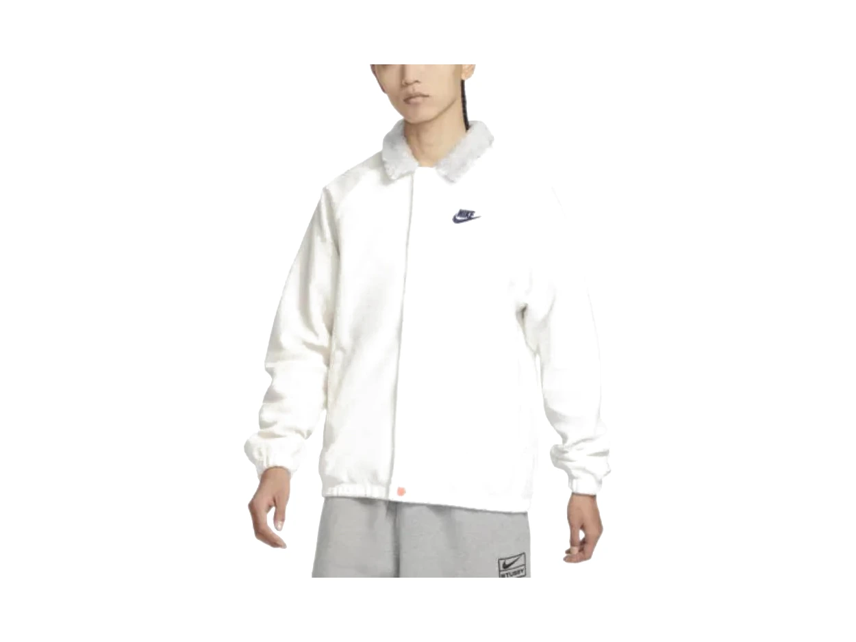 Nike Jackets White Lapel Moderate