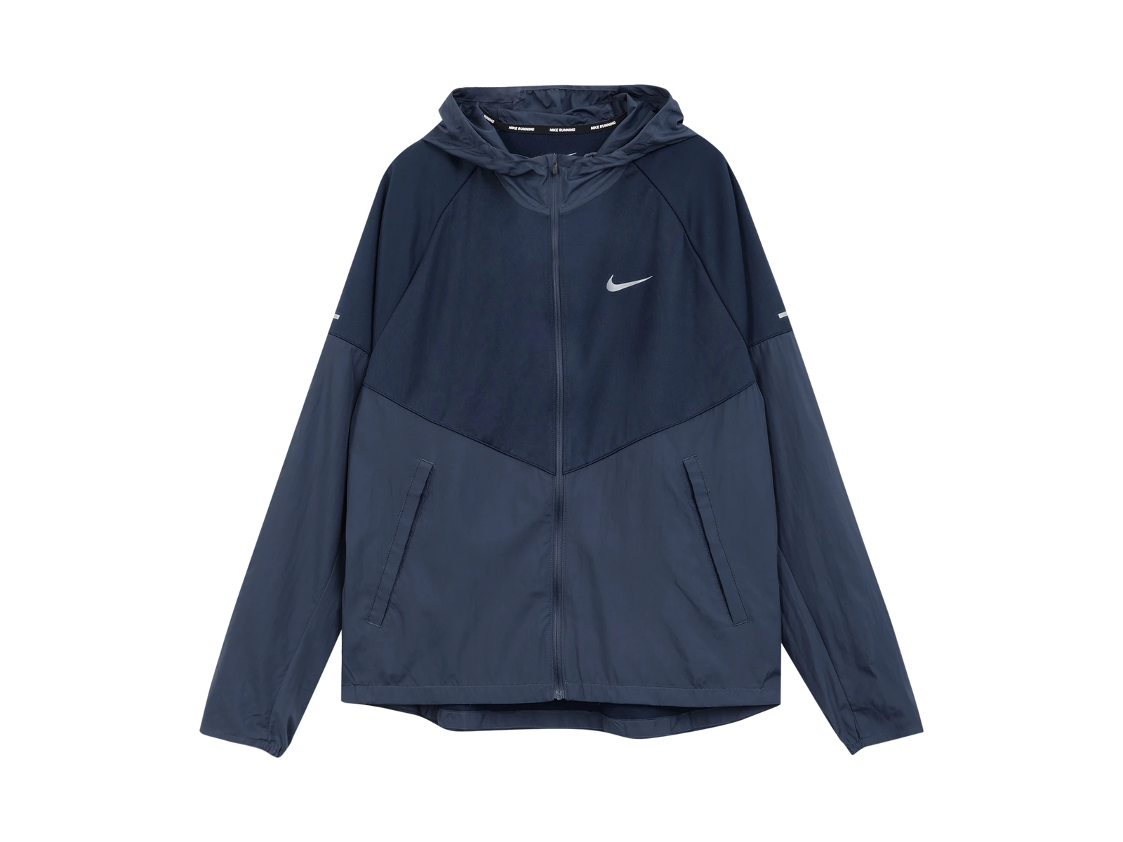 Nike Miler Jackets Dark Blue Hooded