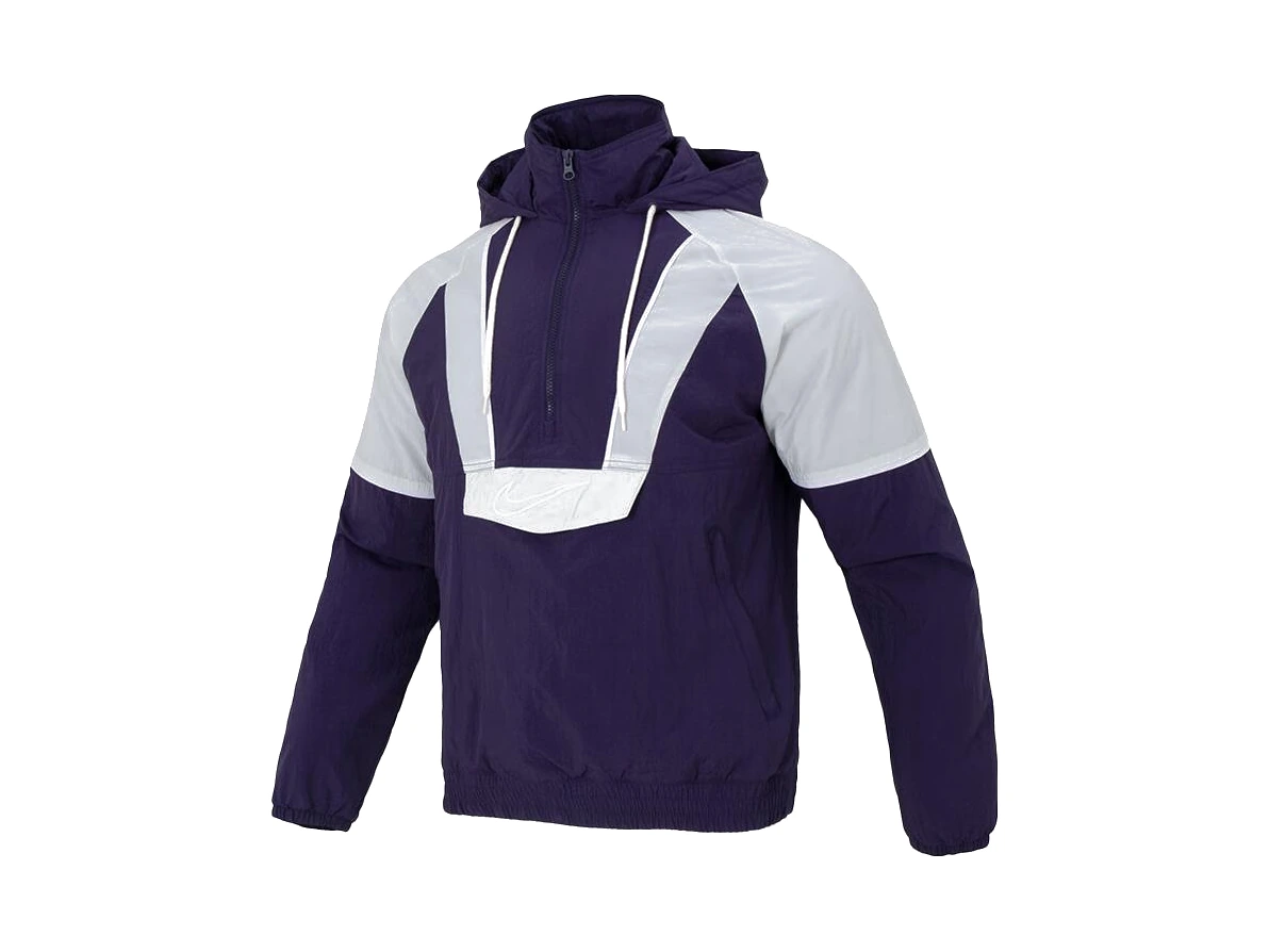 Nike Jackets Dark Blue Hooded Moderate