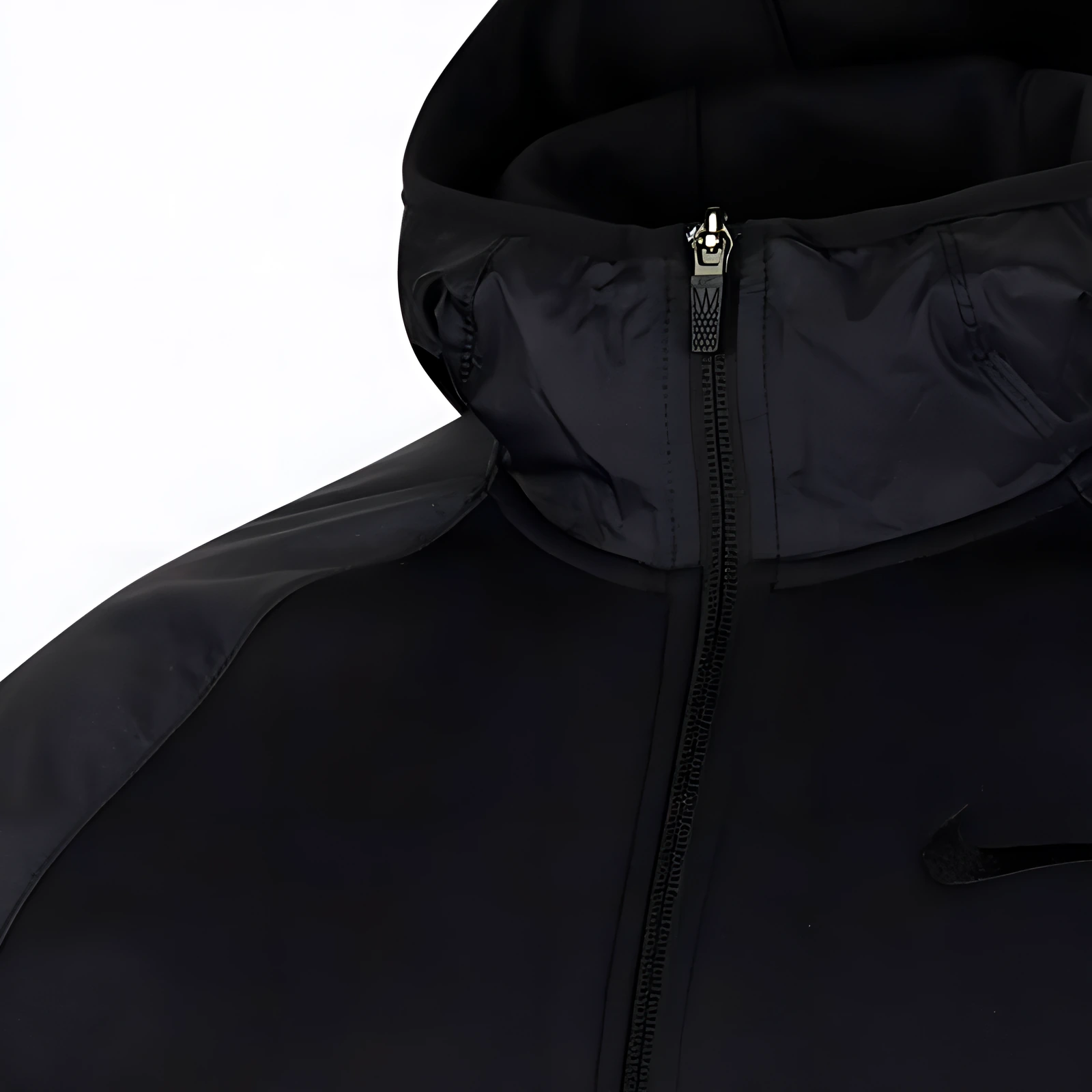 Nike Jackets Black Hooded Moderate Other