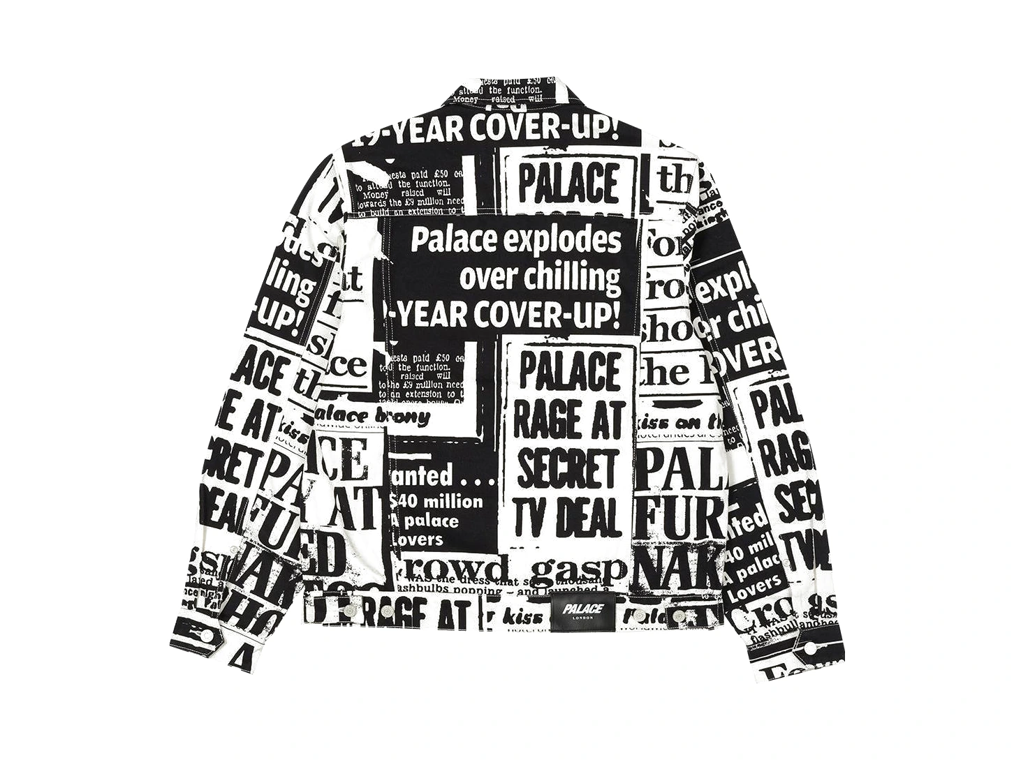 Palace Tabloid Denim Jacket