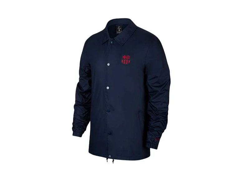 Nike Jackets Dark Blue Lapel Moderate