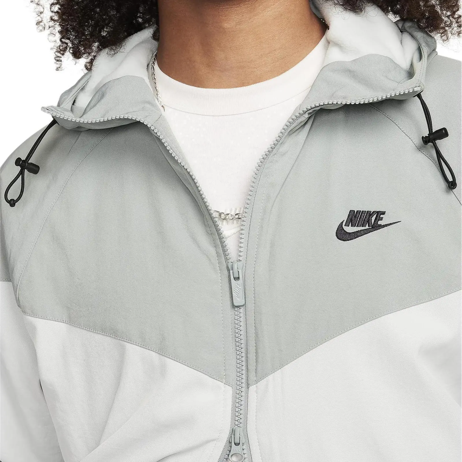Nike Jackets Mica Green Hooded