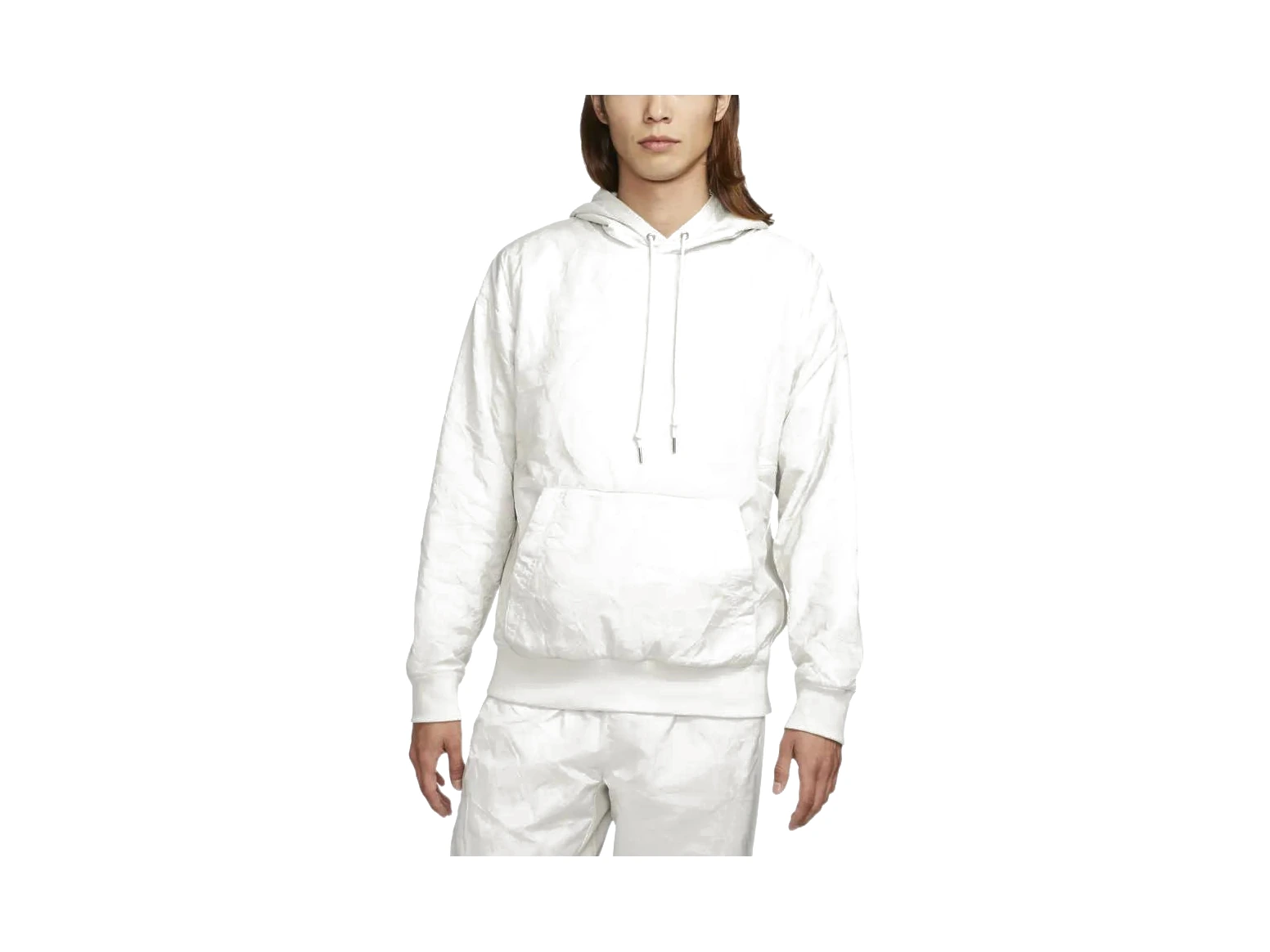 Nike Jackets Light Gray Hooded
