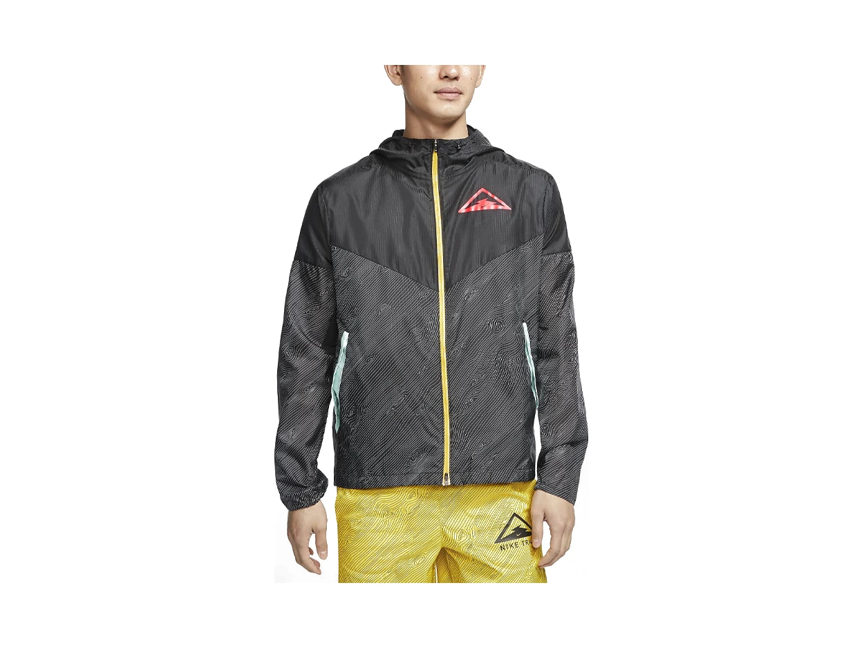 Nike Jackets Black Hooded Moderate