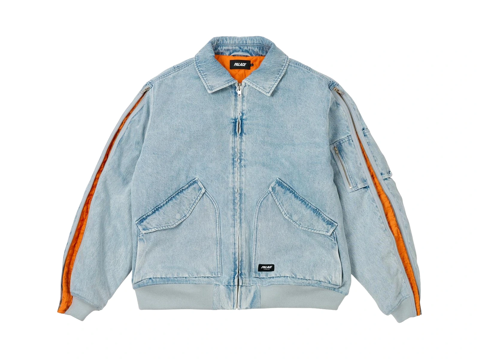 Palace FW24 FW25 Zipped MA 1 Bomber