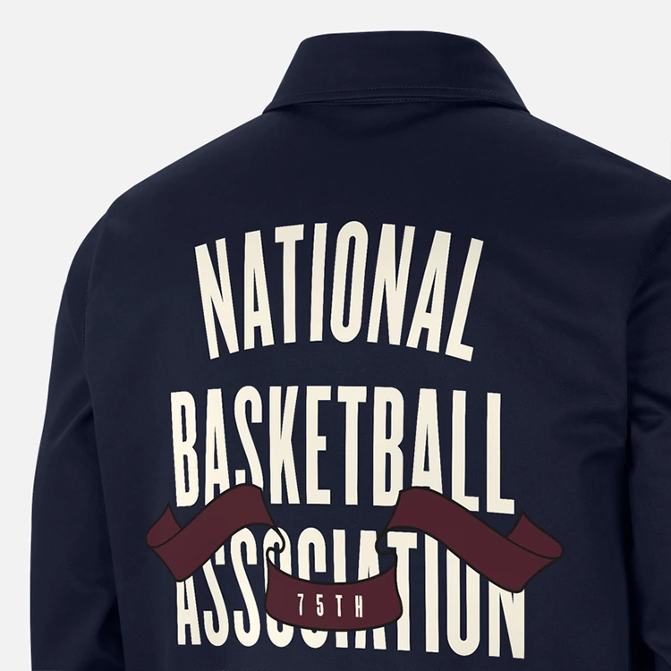 Nike Jackets University Dark Blue Lapel