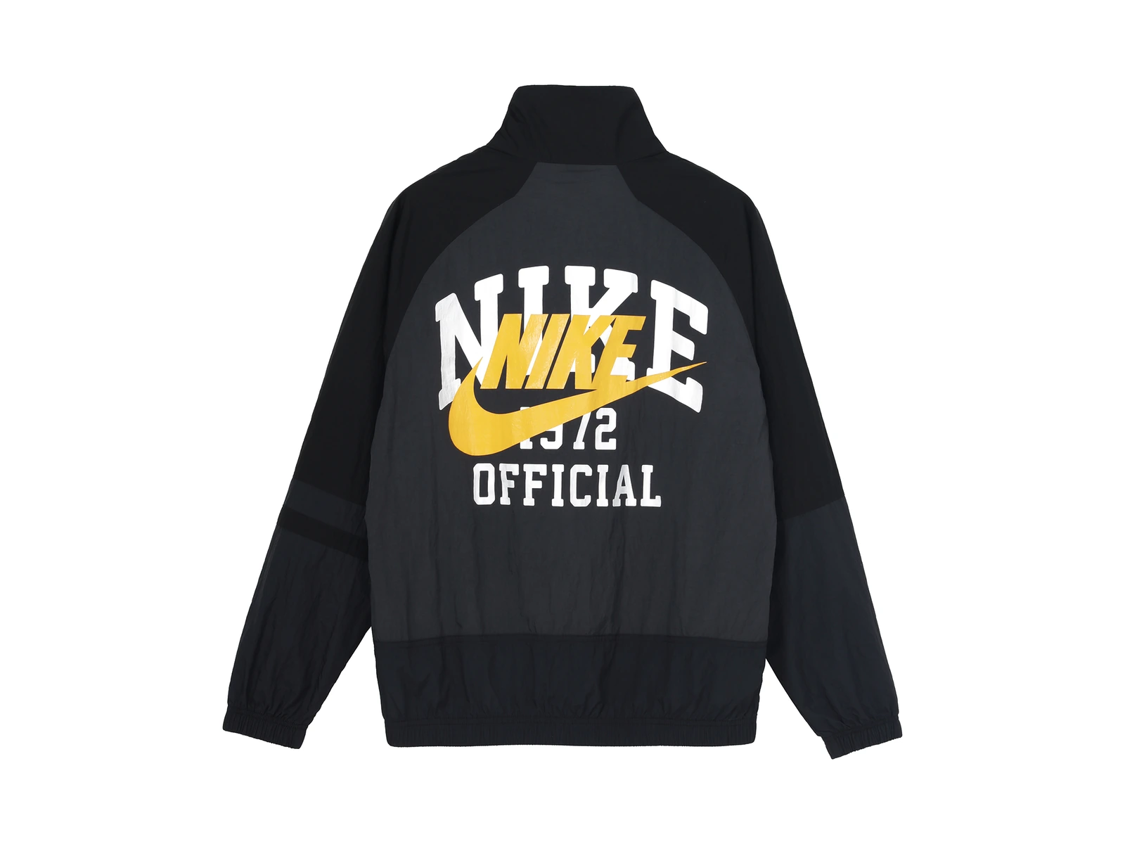 Nike Jackets Black Stand Collar Moderate