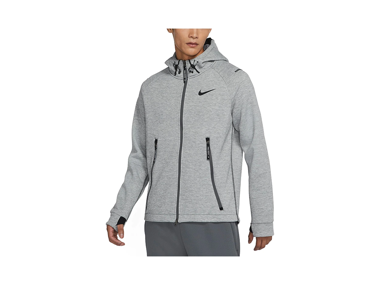 Nike Jackets Gray Hooded