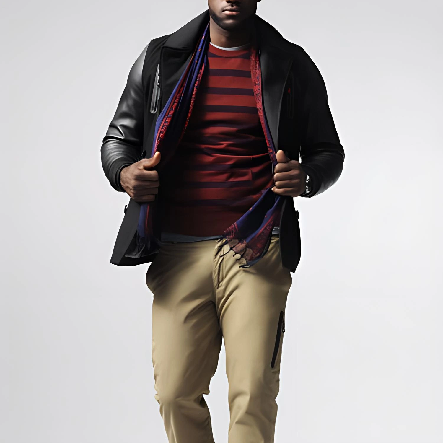 Nike Lebron Peacoat Jacket