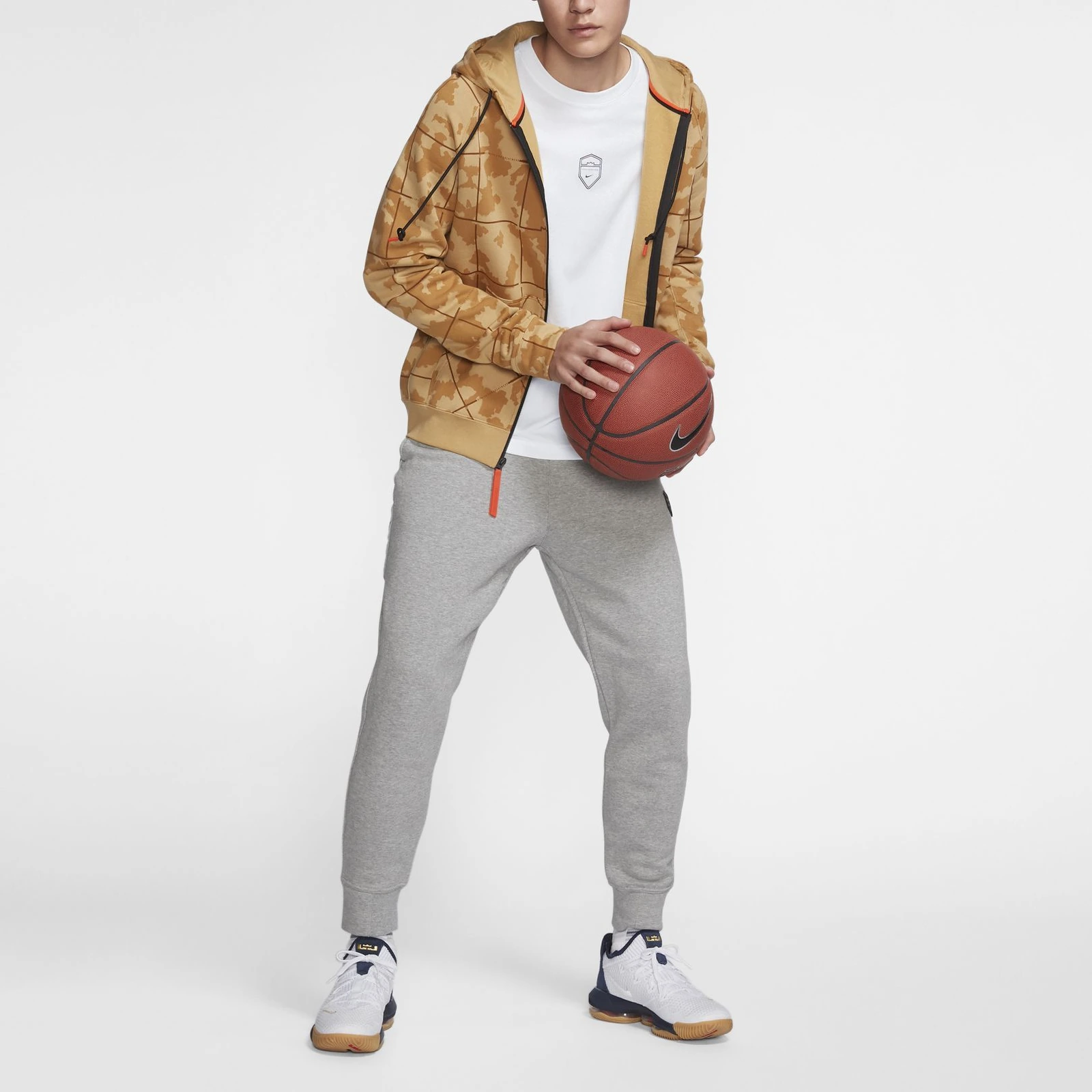 Nike Jackets Yellow Hooded