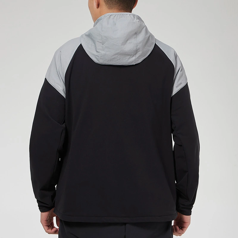 Nike Jackets Black Gray Hooded