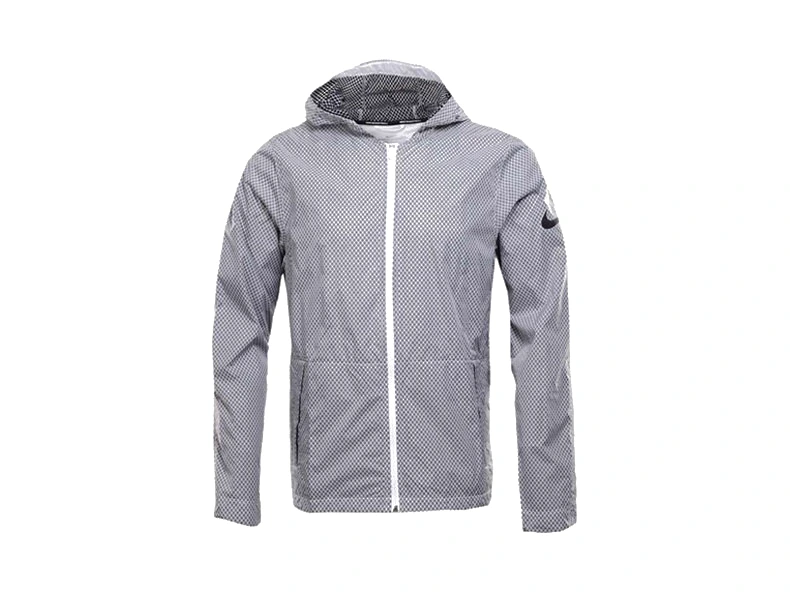 Nike Jackets Gray Hooded
