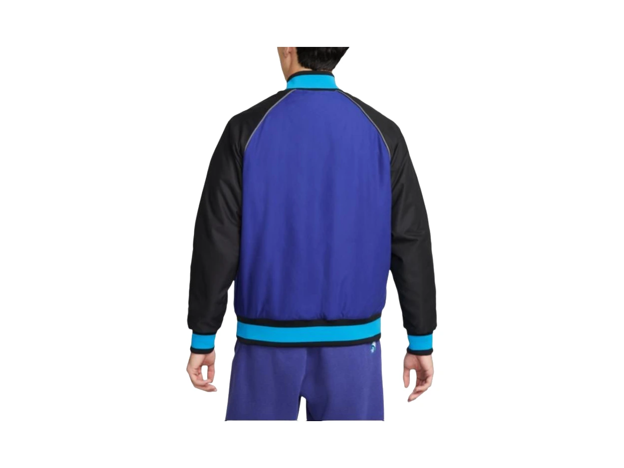 Nike Jackets Blue Stand Collar Moderate