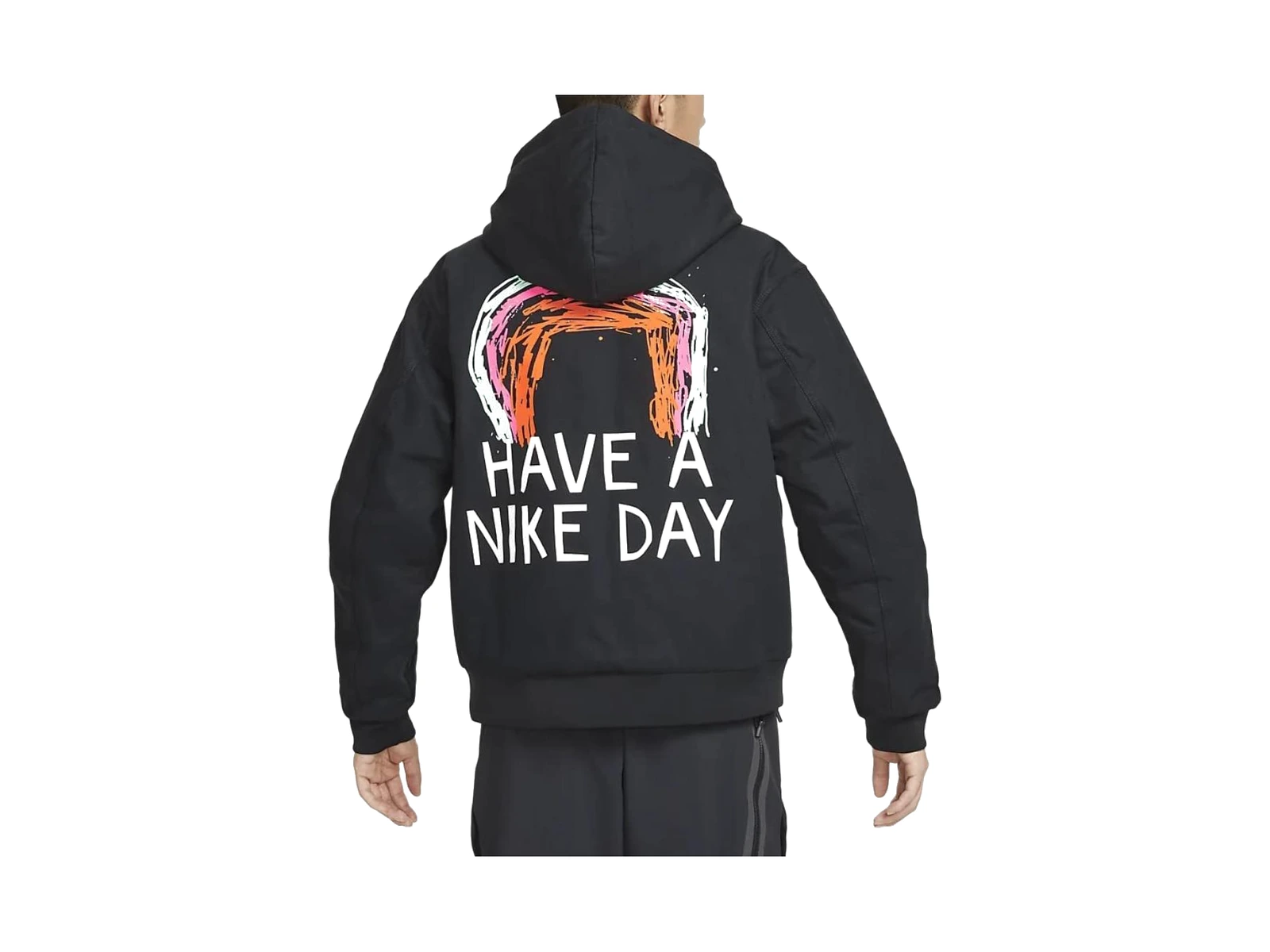 Nike Jackets Black Hooded Moderate Other