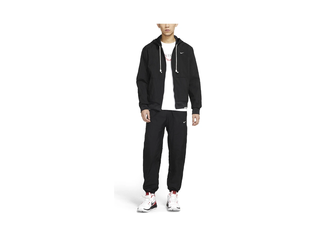 Nike Jackets Black Hooded Moderate Other